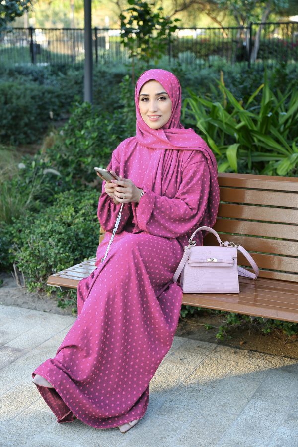Prayer Dress For Women ملابس صلاة للنساء Pink